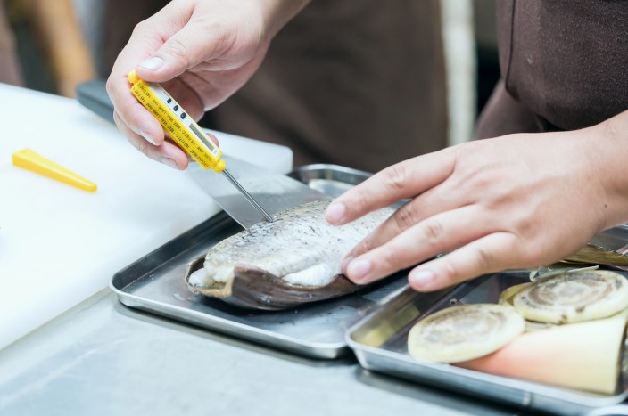 Die Temperaturmessung gehört auch zu einem HACCP-Konzept